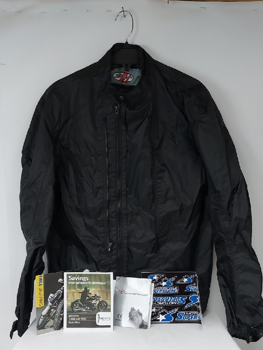 Joe Rocket Men's Black Lightweight Jacket